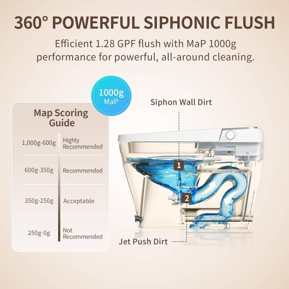 Deer Valley DV-1S0442 ADA smart toilet view 2