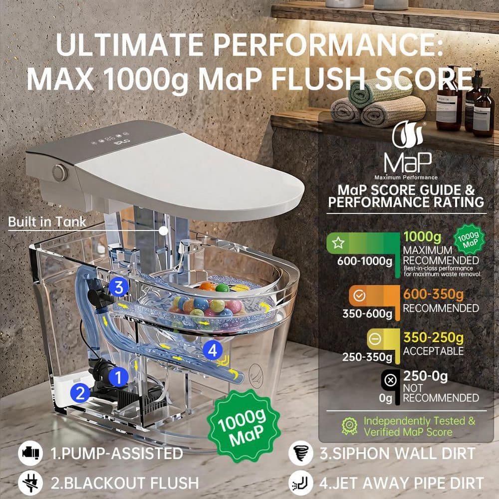 Eplo M Series smart toilet view 2