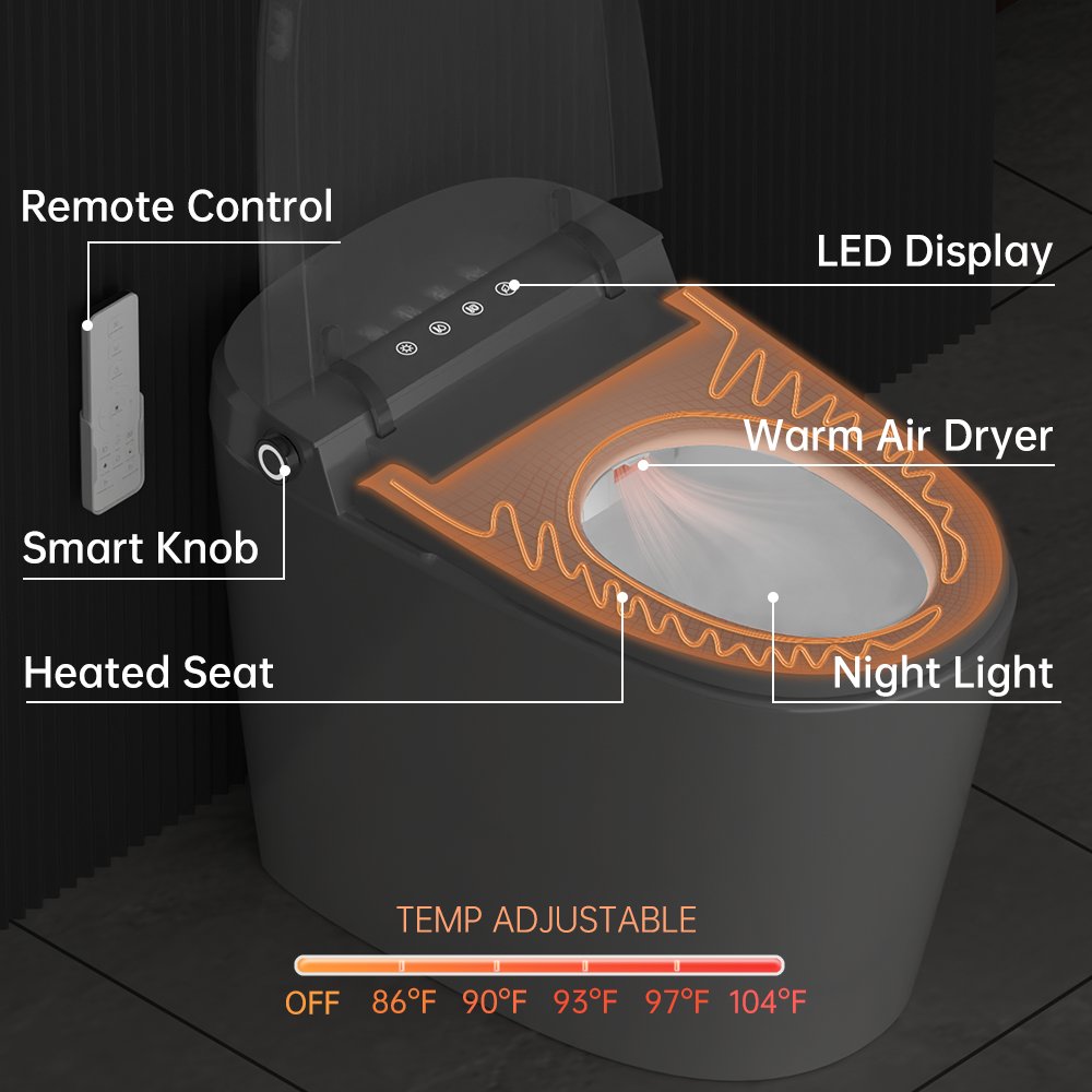Eplo U8 Pro smart toilet view 4