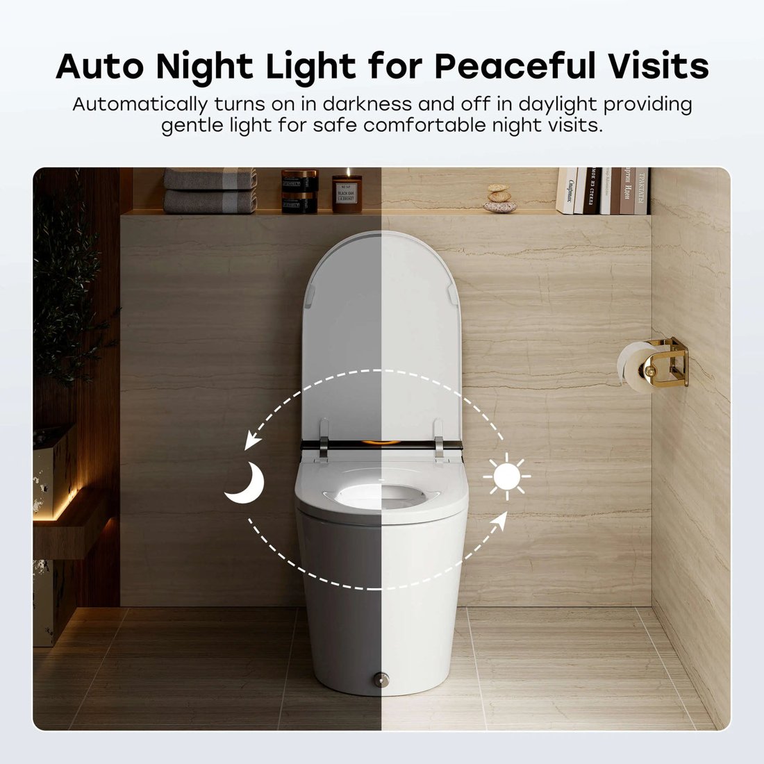 Horrow X70 smart toilet view 4